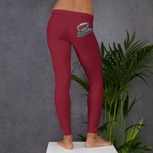 Load image into Gallery viewer, Makwa Women's Casual Maroon Leggings مكوة