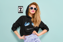 Load image into Gallery viewer, Gloves Crop Hoodie قفازات