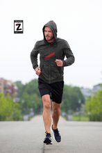 Load image into Gallery viewer, Fat'ha Men's zip hoodie فتحة