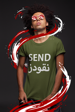 Load image into Gallery viewer, Send Nu(qo)des Men's Tee أرسل نقود