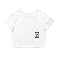 Load image into Gallery viewer, Zanawa (White) Women’s Crop Tee زناوة