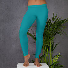 Load image into Gallery viewer, Makwa Women&#39;s Casual Turquoise Leggings مكوة
